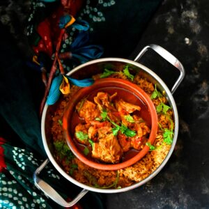 Fiery Vindaloo (only available in spicy).